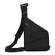thumbnail image 5 of Bolso bandolera, mochila bandolera, mochila informal, bolsos en el pecho, bolso de hombro para Negro Izquierda, 5 of 8