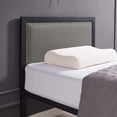 thumbnail image 3 of Taomika, Twin Size Platform Bed Frame with Headboard ,Grey Bed Frame, 3 of 6