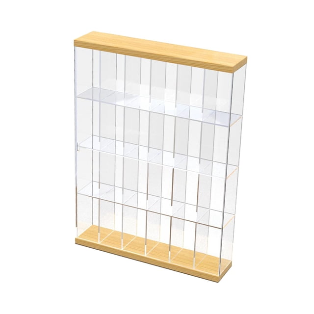 Action Figure Display Shelf Acrylic Counter for Living Room Bedroom Entryway 24 grids BLESIY Soporte de exhibición