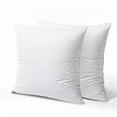 thumbnail image 6 of Phantoscope 18x18 Pillow Inserts, 2-Pack - Hypoallergenic Microfiber Square Pillow Forms for Couch & Bed - Decorative Throw Pillow Stuffers, 6 of 8