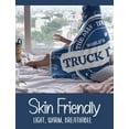 thumbnail image 4 of Truck Driver Throw Blanket - Flannel Blankets for Trucker - Truck Driver Gifts on Christmas, Birthday, Thanksgiving - 50" x 60" - (Blue), 4 of 6