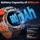 thumbnail image 4 of Reloj inteligente Hwagol Military de 1.52 pulgadas con llamada/notificación para hombres, 4 of 9