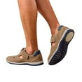 thumbnail image 5 of Atlas For Men Mens Split Leather Hook and Loop Sandals, 5 of 5