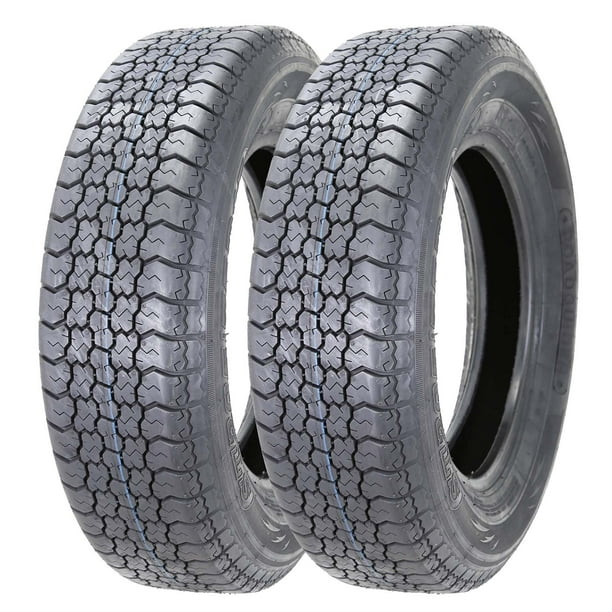 2 New Trailer Tires ST205/75D14 205 75 14 F7814 Bias 6PR 11085