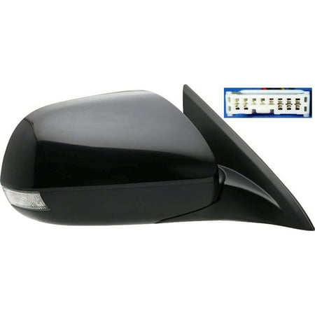 - 2009-2013 Acura TSX Passenger Side Right Heated Memory Signal Power Door Mirror 76200TL0315ZD
