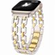 thumbnail image 1 of wonima44 Compatible with Apple Watch Bands 41/40/38/44/45/46/49/42mm Women, Dressy Fancy Metal Chain Pretty Strap Designer Gold Silver Bracelet for iWatch Series 11 10 9 8 7 6 5 4 3 SE/Ultra 3 2 1, 1 of 1