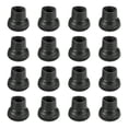 thumbnail image 1 of Uxcell 16pcs Protectores de Piso para Patas de Silla que se Ajustan a Patas de Silla de 0.8-1 Pulgadas, Negro, 1 of 6