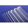 thumbnail image 4 of Transparent Square Acrylic Stick Solid Pin Industry PMMA Plexiglass Bar DIY Tools Rod Jewelry Holder Stand for Photography Tools 20X20mm 50cm long, 4 of 5
