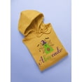 thumbnail image 3 of Aboocado Cute Avocado Ghost Hoodie Women -Image by Shutterstock, Female 5X-Large, 3 of 4