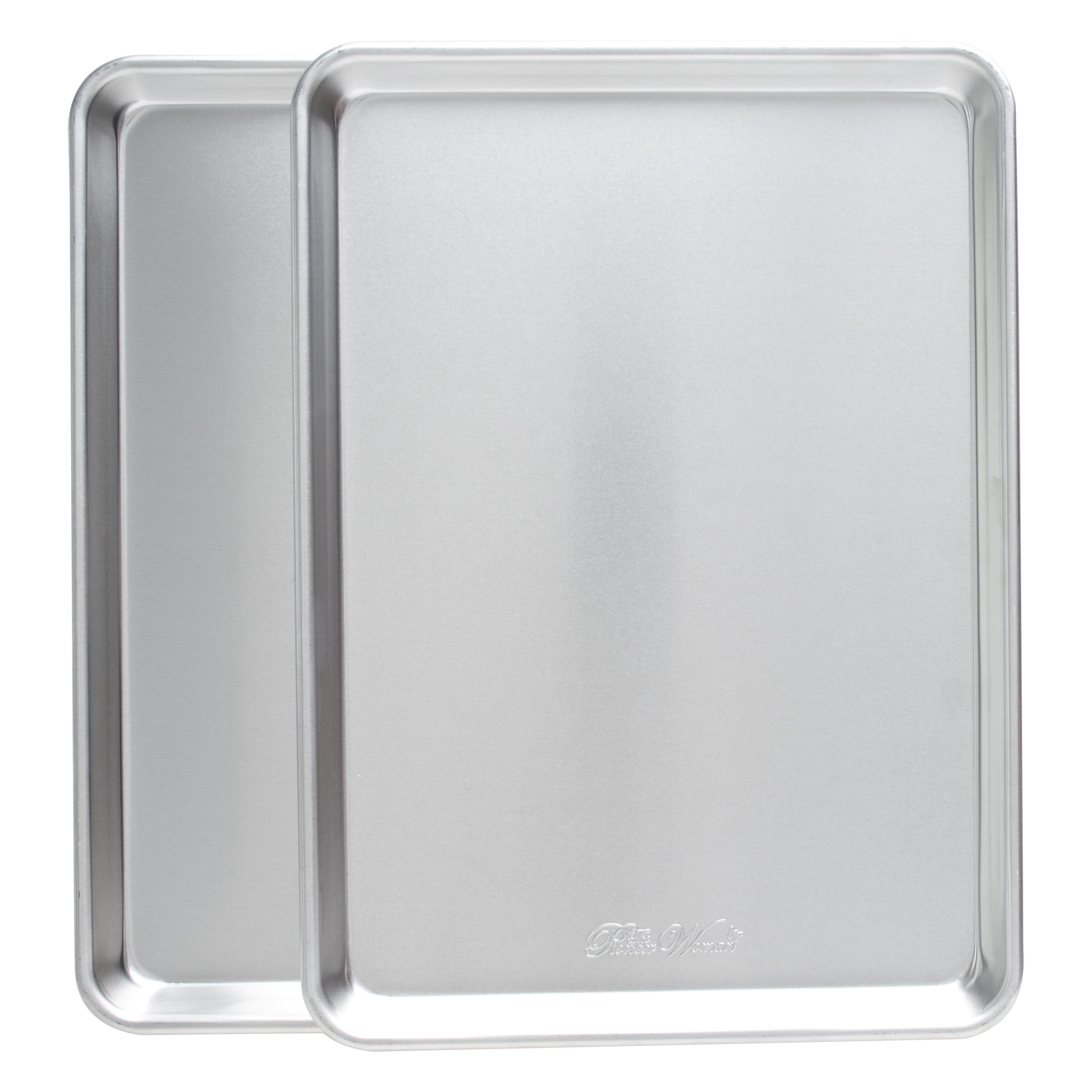 The Pioneer Woman Naturals Aluminum 2 Pack Half Sheet Set Silver 17.1" x 12.1" x 1"