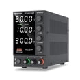 thumbnail image 1 of Sidaley Fuente de alimentación de CC ajustable Interruptor regulador de voltaje de corriente digital USB Teléfono Dispositivo profesional Electrónica 0-30V/0-10A 300W, 1 of 6