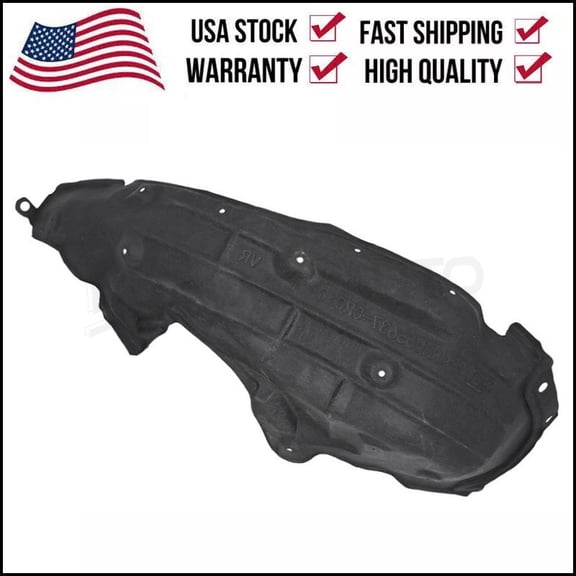 Rear Passenger Side Wheelhouse Liner Splash Shield for 2019-2025 Toyota RAV4