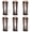 Dots Black, variant on Women's Everyday Sheer Knee High Pantyhose - 6 Pairs 20D Nylon Stockings with Reinforced Toe
