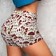 thumbnail image 4 of Fotbe Mushroom Shorts Sin Costuras – Shorts Deportivos de Cintura Alta para Mujer, Elásticos para Gimnasio, Yoga, Running o Ciclismo-Small, 4 of 8