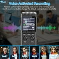 thumbnail image 6 of 64GB Digital Voice Recorder with 8000 Hours Recording Capacity, 80Hrs Battery Time Voice Activated Recorder with Playback, Professional USB-C 1536kbps Audio Recorder for Meeting Lecture, 6 of 7