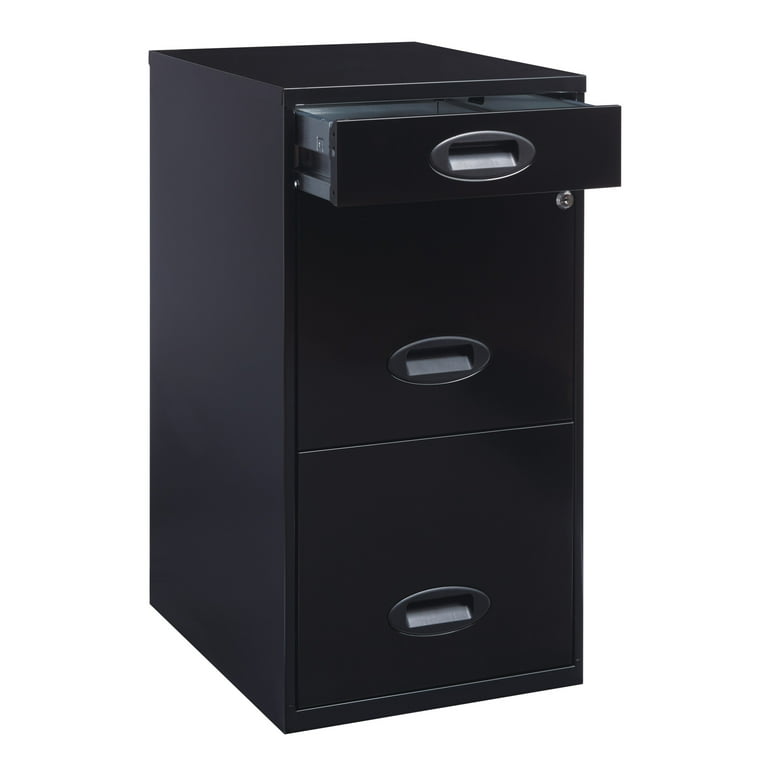 Space Solutions 3 Drawer Letter Width Vertical File Cabinet with