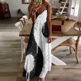 thumbnail image 4 of Graffiti Zen Master - Robe Sans Manches yin yang Peinture en Vaporisateur Robes de Soirée Robe pour Filles Robe de Soirée, 4 of 5