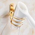 thumbnail image 3 of Hair Dryer Holder Wall Mounted Waterproof Space Aluminum Convenient Use Air Blower Rack For Salon, 3 of 5