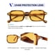 thumbnail image 4 of Gafas de Sol VANLINKER Retro Rectangulares Pequeñas Cuadradas VL9749, 4 of 5