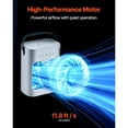 thumbnail image 5 of KFFKFF Compact Air Conditioning Unit, Multipurpose 4-Function Air Chiller, Trio-Speed Petite Air Conditioning Device with Intelligent 0-7H Timer, 700ml H2O Reservoir, Multicolor Illumination, 5 of 9
