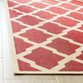 thumbnail image 3 of Safavieh Linden Gamal Geometric Indoor/Outdoor Area Rug, Red/Creme, 8' x 10', 3 of 8