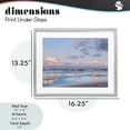 thumbnail image 4 of Stupell Industries Coastal Nature's Poetry Seascape Gray Framed Print Under Glass, 16 x 13, by Susy Boyer, 4 of 8
