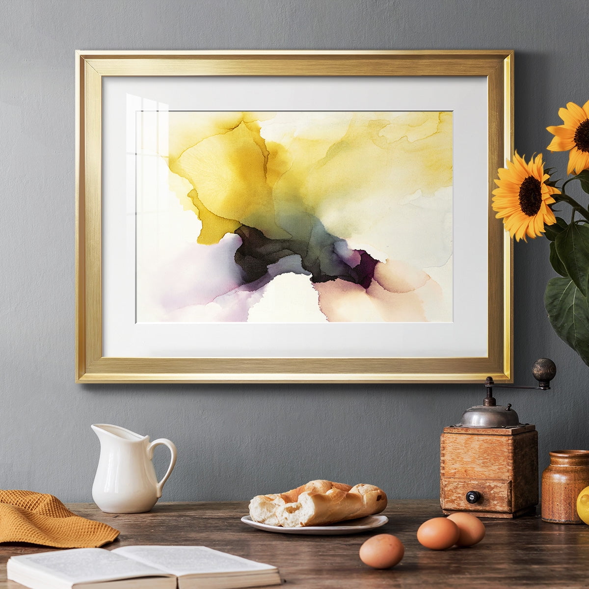 Never Have I Laid Eyes on Equal Beauty in Man or Woman Premium Framed Print - Ready to Hang