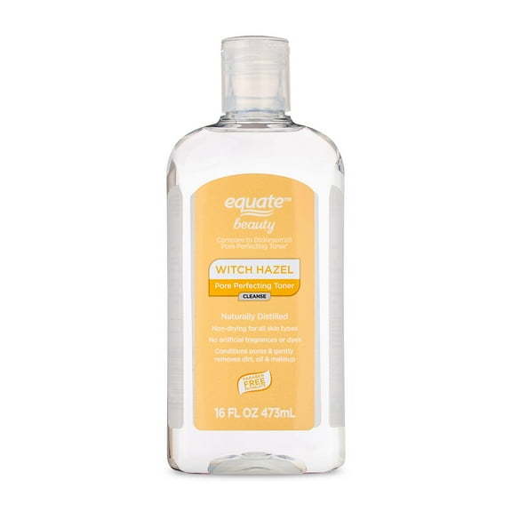 Equate Beauty Witch Hazel Pore Perfecting Toner, Compare to Dickinson's Pore Perfecting Toner, 16 fl oz