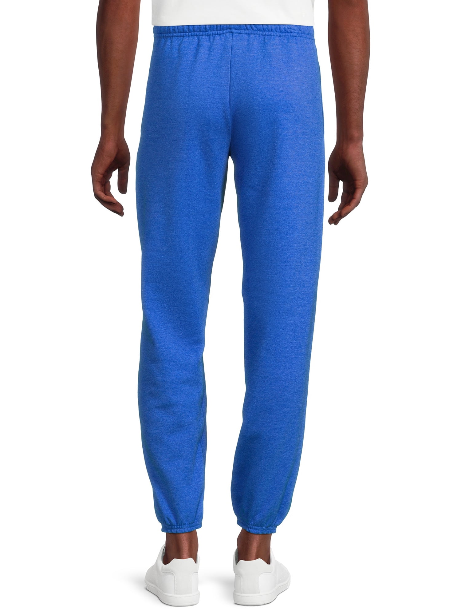Athletic Works Men's Fleece Elastic Bottom Sweatpants