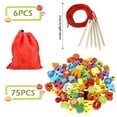 thumbnail image 1 of 42/75Pcs Building Blocks Set Blocks Bricks Large Toy STEM Toy Bricks Perfect Beginner for All Ages, 1 of 10