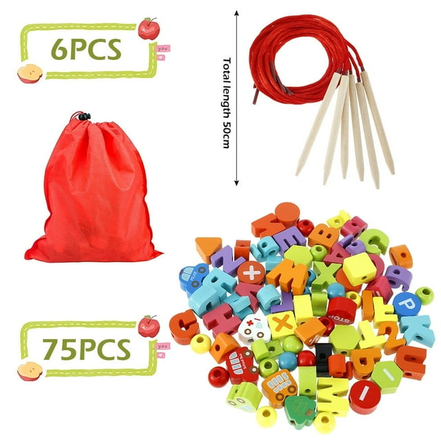 42/75Pcs Building Blocks Set Blocks Bricks Large Toy STEM Toy Bricks Perfect Beginner for All Ages
