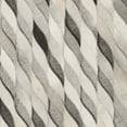 thumbnail image 6 of SAFAVIEH Studio Leather Marissa Geometric Area Rug, Ivory/Grey, 4' x 6', 6 of 7