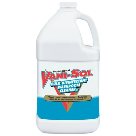 VANI-SOL Professional Disinfectant Washroom Cleaner, 1 gal Bottle