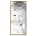 thumbnail image 2 of ArtToFrames 21" x 45" Gold Square with Beads Picture Frame, 21x45 inch Gold Wood Poster Frame (WOM-5020), 2 of 7