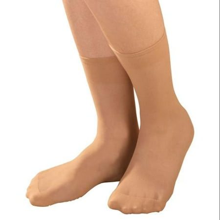 Diabetic Sheer Ankle Highs 5 Pair