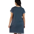 thumbnail image 2 of LazyOne Women's Nightgown, Funny V-Neck Sleep Shirt for Women (Ruff Night, L/XL), 2 of 7