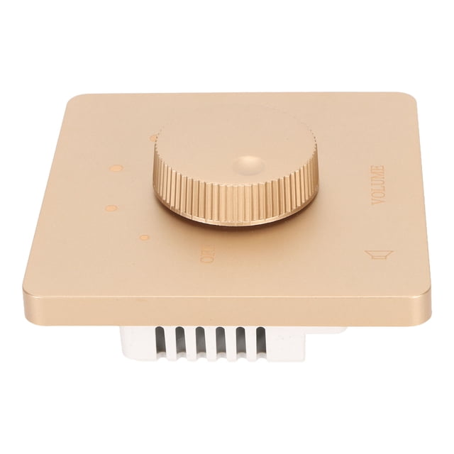 Perilla De Control De Volumen De 50 Vatios Con Sintonización De Cinco Engranajes, Material De PC Ignífugo, Diseño De Panel Grande, Cableado Simple Para Altavoces Domésticos