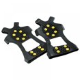 thumbnail image 4 of Ice Snow Gripper 10 Tooth Crampons Non-slip Durable Lightweight Shoe Covers Mountaineering, 4 of 8