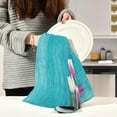thumbnail image 6 of Dreamtimes Tulip Wood Kitchen Dish Towel 1 Pack, Soft Absorbent Dishcloths Reusable Hand Towel Washable Tea Towels for Home Kitchen Bar Table Decor, 28 x 18 Inch, 6 of 7