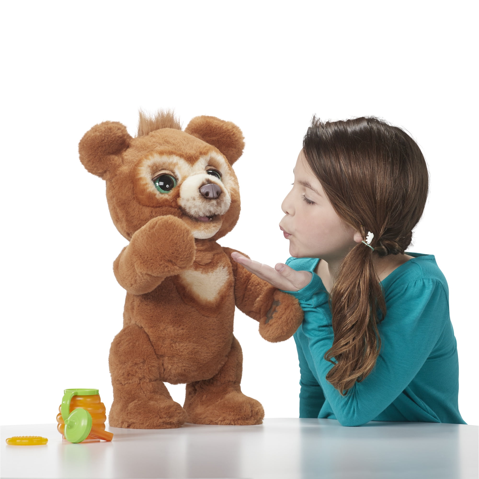 furreal cubby the curious bear interactive plush toy