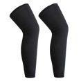 thumbnail image 4 of Manga De Compresión Para Pierna, Cubierta De Pierna De Longitud Completa, Protectores De Piernas Para Ciclismo Deportivo Para Hombres Y Mujeres, Rodilleras Para Correr, Baloncesto Vogacara  OD015014-02, 4 of 6