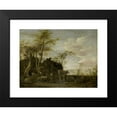 thumbnail image 2 of Paulus Potter 24x19 Black Modern Framed Museum Art Print Titled - A Herdsman's Hut (1645), 2 of 5