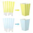 thumbnail image 1 of Minkissy 60 Pcs Striped Popcorn Boxes For Table Decoration In Home Theater, 1 of 6