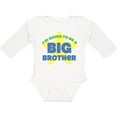 thumbnail image 3 of Inktastic I'm Going To Be A Big Brother Boys Long Sleeve Baby Bodysuit, 3 of 5