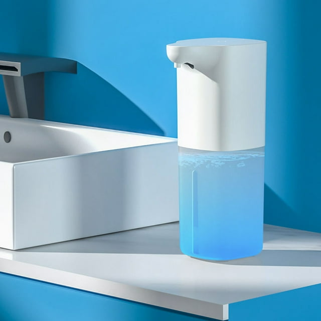 Dispensador de jabón Jadeshay Dispensador automático de jabón de espuma Blanco