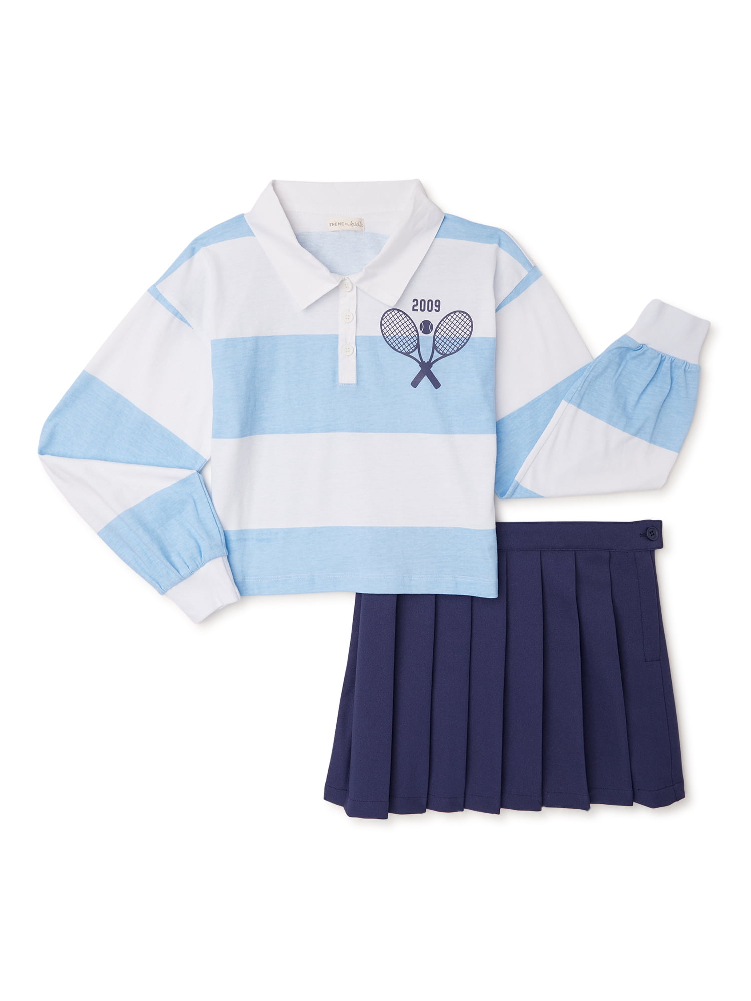 Theme By Ariella Girls Jersey Rugby Top 