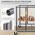 thumbnail image 4 of Carro de lavandería STORAGE MANIAC de 420 L con estructura de acero resistente, 4 of 9