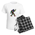 thumbnail image 4 of CafePress - PEACE UP Pajamas - Women's Short Sleeve Print T-Shirt and Pants Light Cotton Pajama Set, 4 of 7
