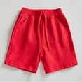 thumbnail image 4 of Esaierr Kids Toddler Cotton Shorts for Boys,Baby Summer Athletic Sweat Shorts Sport Casual Active Sport Jogger Shorts Little Drawstring Boys Shorts for 1-10 Years, 4 of 8