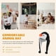 thumbnail image 3 of Women's Hats Winter Animal Earflap Novelty Party Hat Ear Moving Jumping Hat Penguin Frog Hat Penguin Cap, 3 of 3